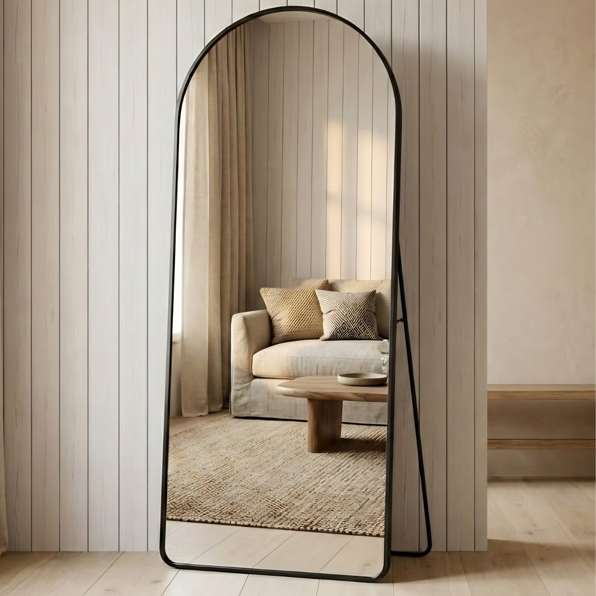Espelho Decorativo Arcos com Moldura 170x70cm