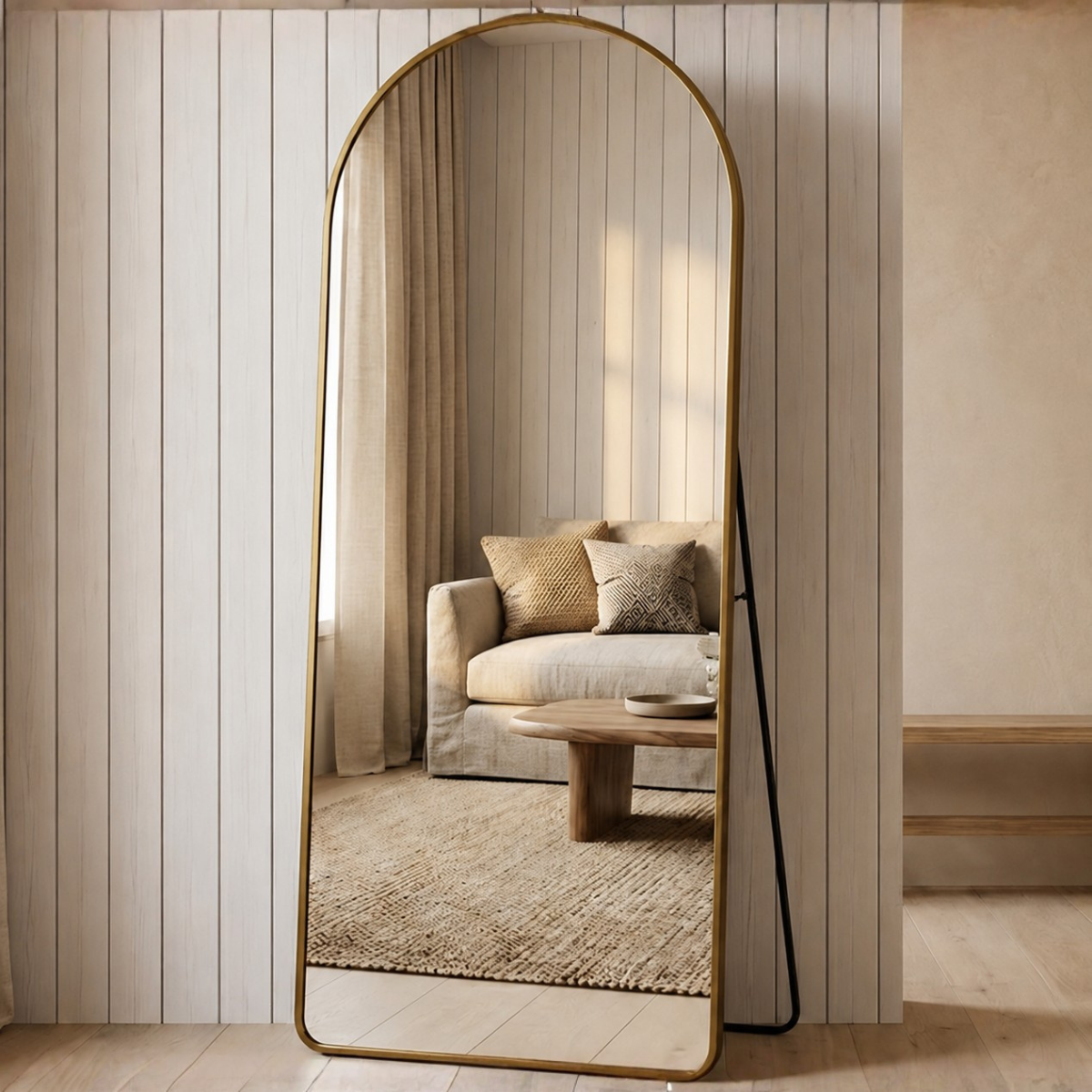 Espelho Decorativo Arcos com Moldura 150x60cm