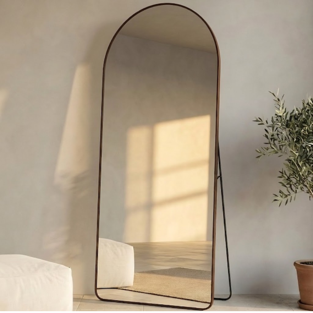 Espelho Decorativo Arcos com Moldura 150x60cm