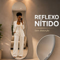 Espelho Decorativo Aura 150x40 cm Lapidado Lopazzi Sem Moldura