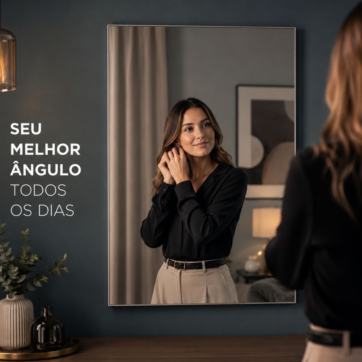 Espelho Retangular Grande 90x60 Lapidado Sem Moldura Decorativo