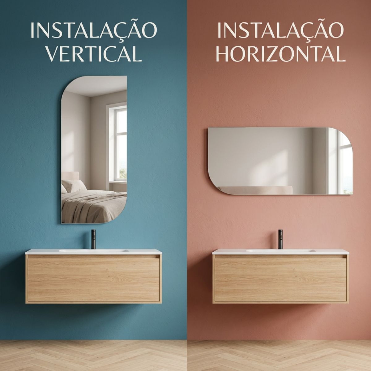 Espelho Lapidado Vitta 115x50