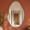 Espelho Decorativo Orgânico 70x50 Lapidado Sem Moldura